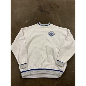 Vintage 80s Ralph Gracie Post 14 Bemidji State University Hoodie XXL MN 24x28‎